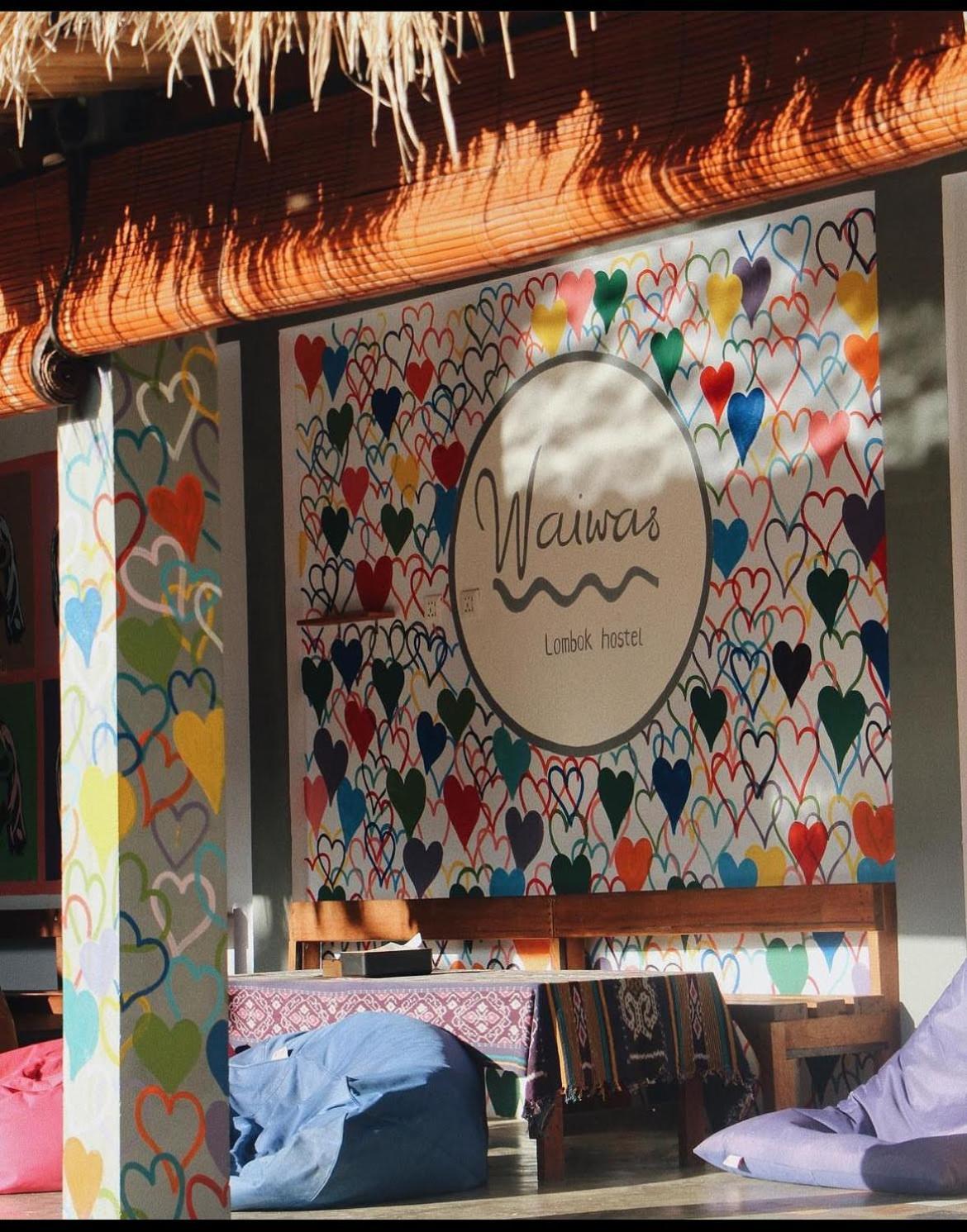 Waiwas Hostel Kuta  エクステリア 写真